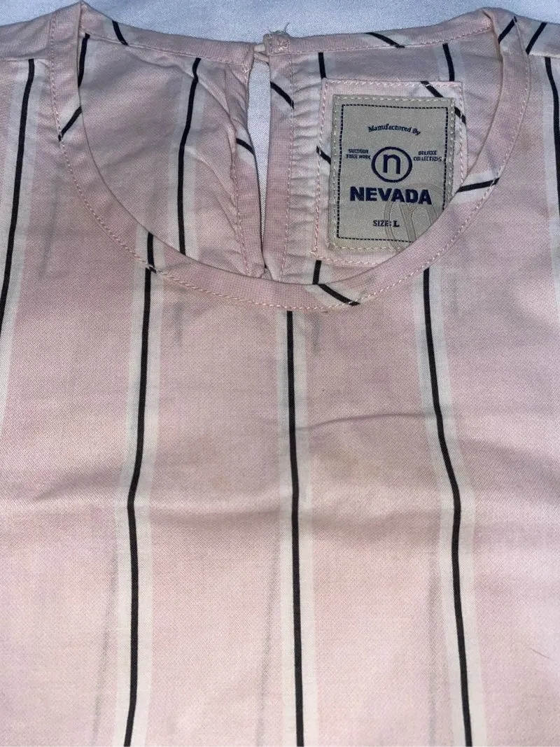 Nevada Minimalist Casual Blouse Wanita pink photo 1