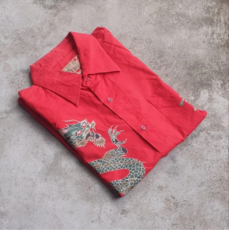 Casual T-shirt Pria red photo 1