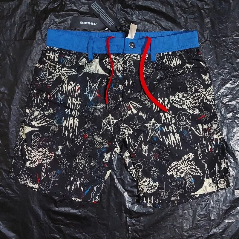 Diesel Streetwear Short Pria multicolor photo 1