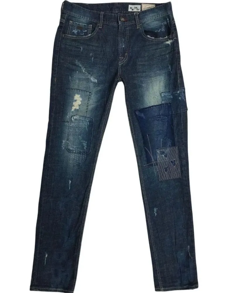 Buckaroo Streetwear Biker Jeans Pria blue photo 1