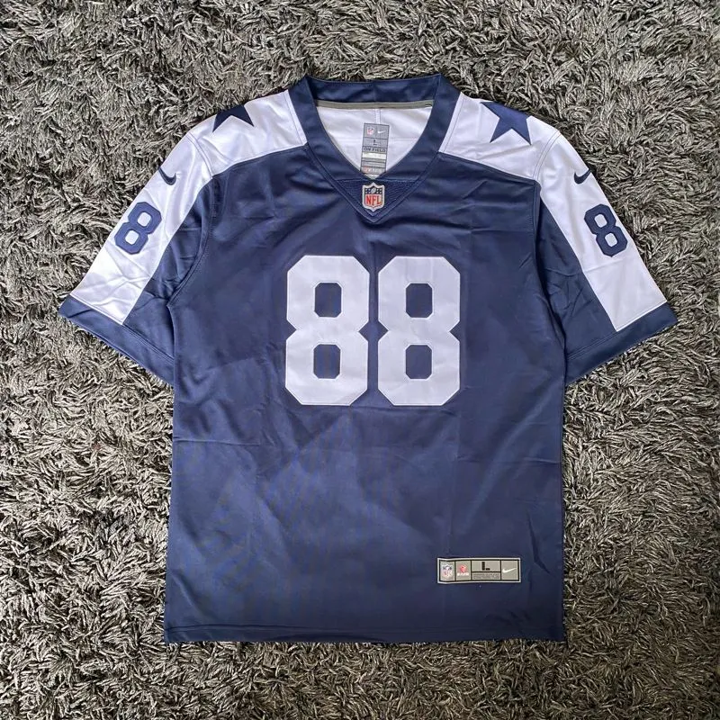 Nike Streetwear Y2K Jersey Pria white navy photo 1