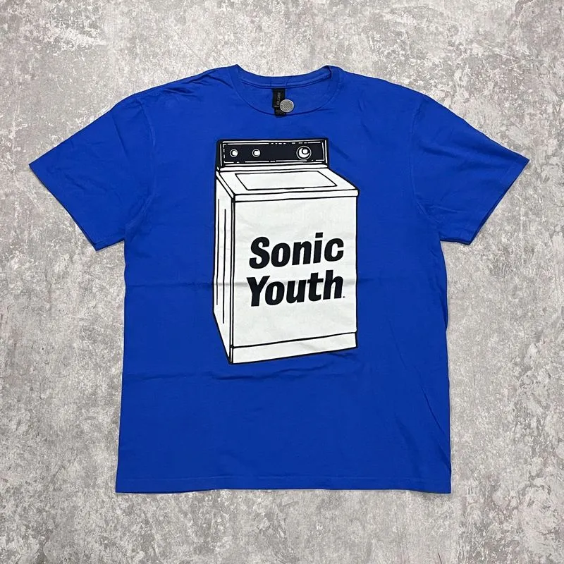 Vintage Casual T-shirt Pria blue photo 1