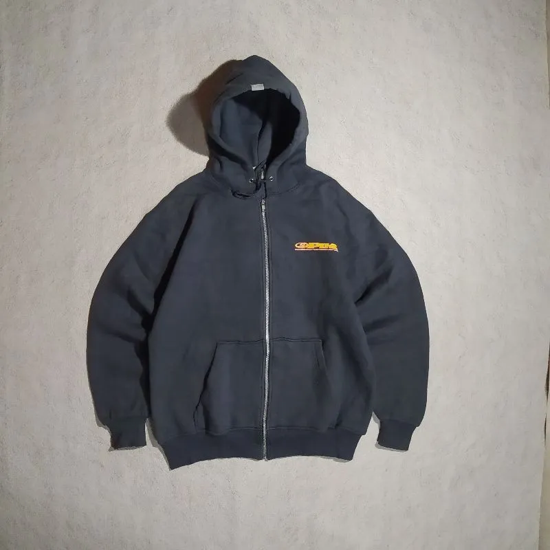 Piko Sports Vintage Y2K Hoody Pria gray photo 1