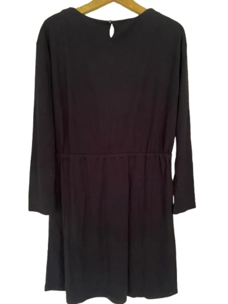 Vintage Casual Bodycon dress Wanita black photo 1