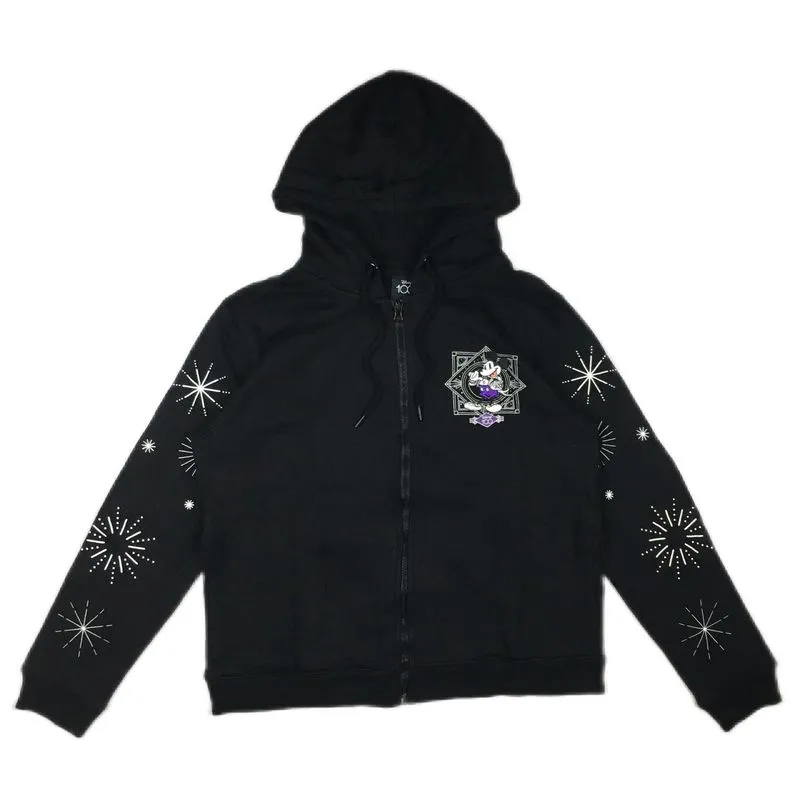 Disney Vintage Casual Windbreaker Pria black photo 1