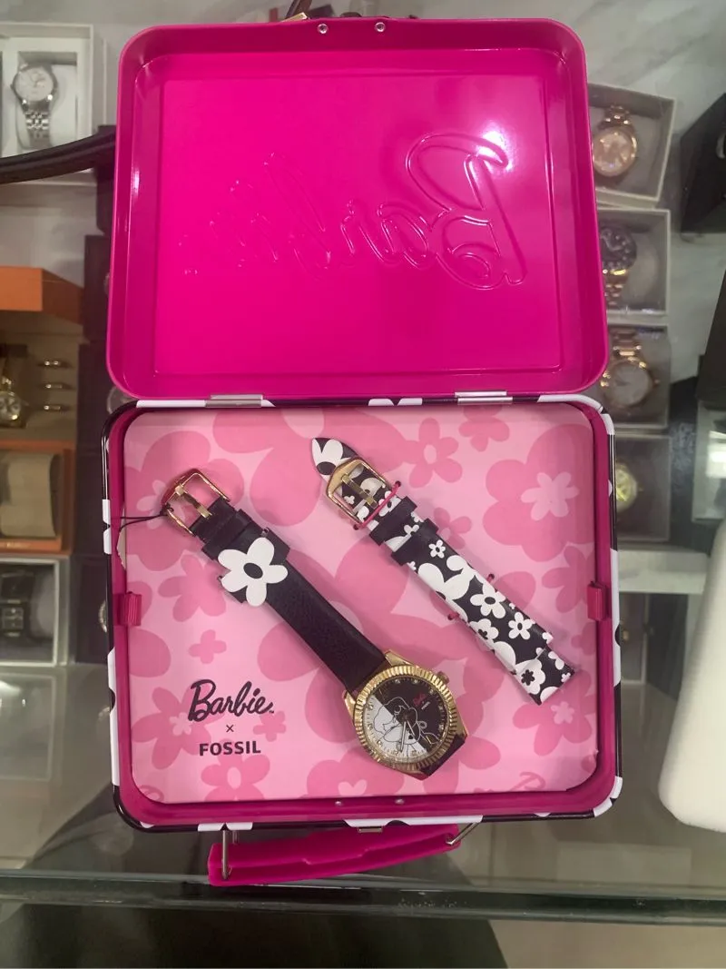 Fossil Luxury Wanita white black photo 1