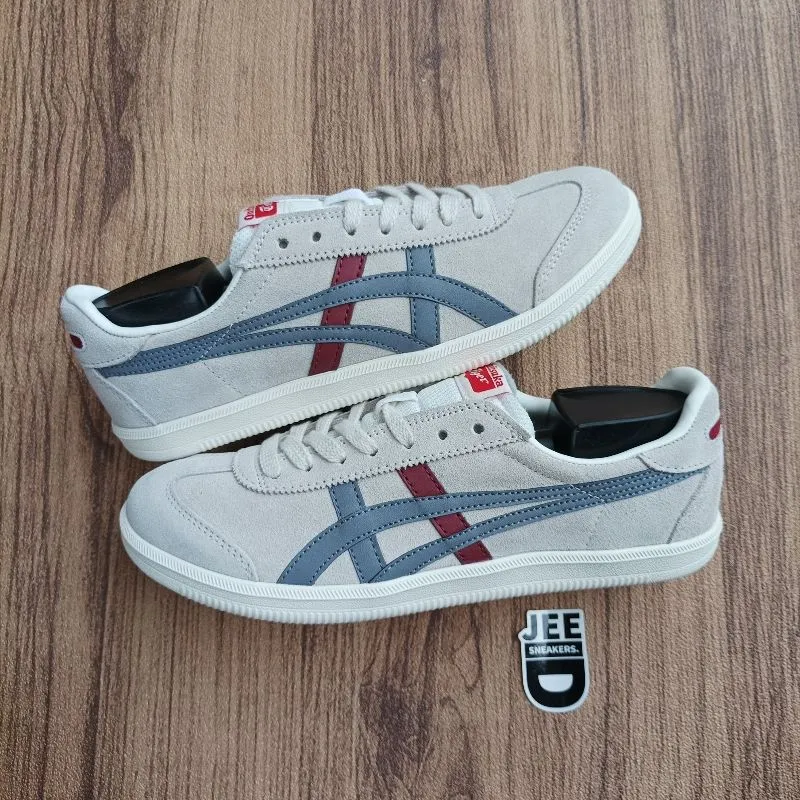 Onitsuka Tiger Casual Sneakers Pria gray blue photo 1