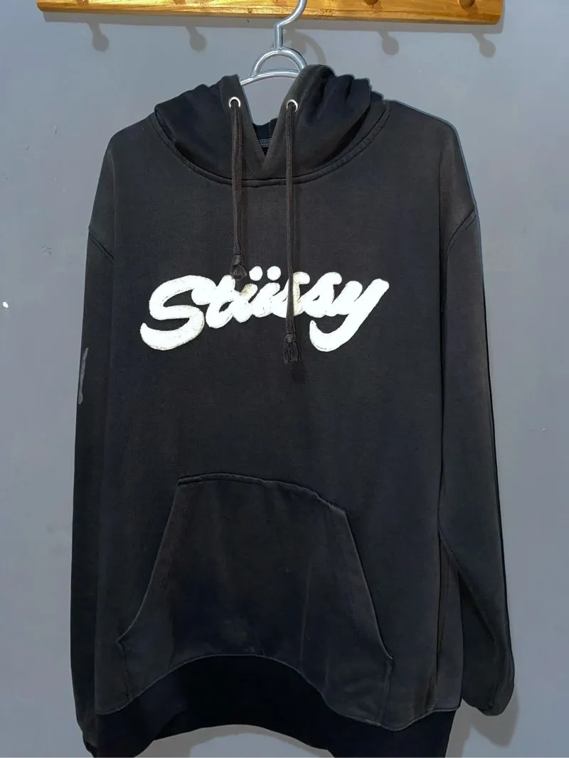 Stussy Streetwear Hoody Pria black photo 1