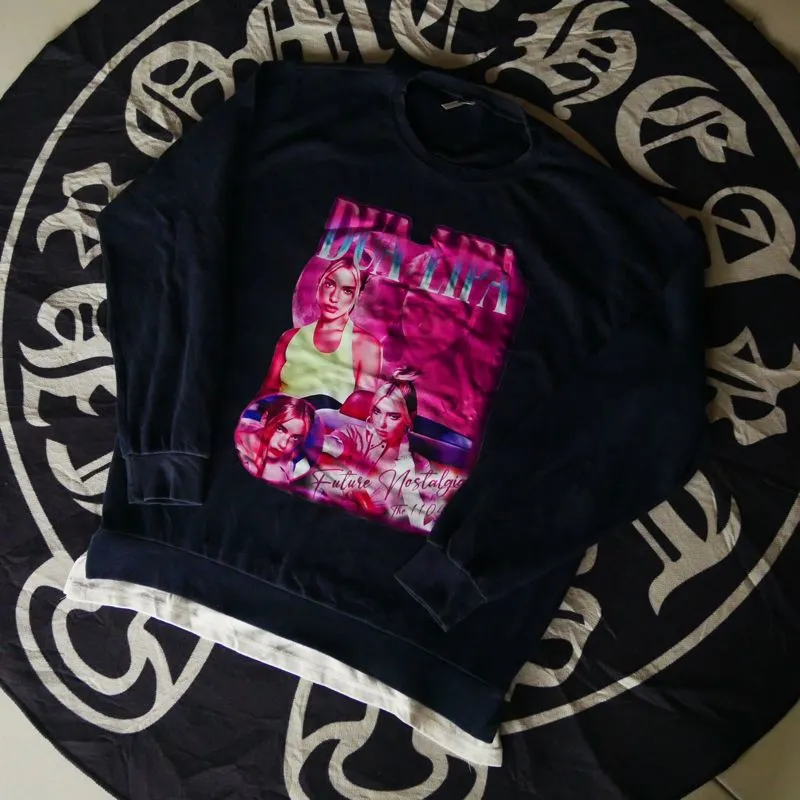 Streetwear Reworked Sweatshirt Wanita black photo 1