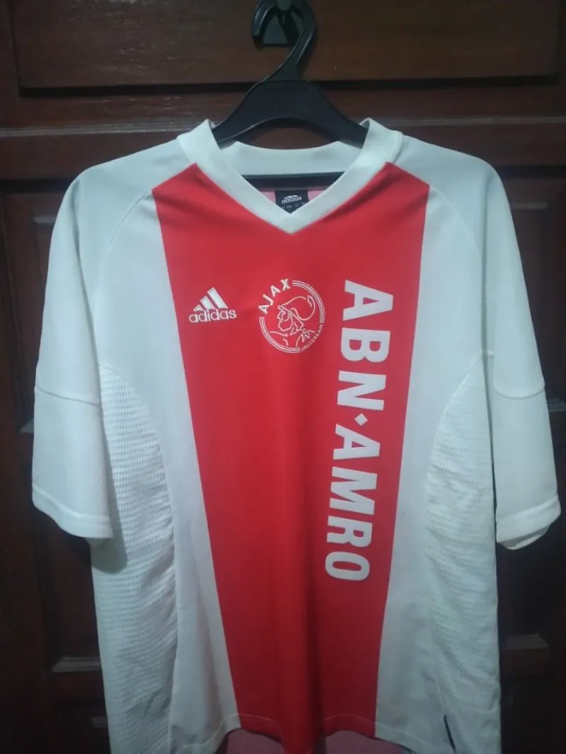 Adidas Vintage Sportswear Jersey Pria white red photo 1