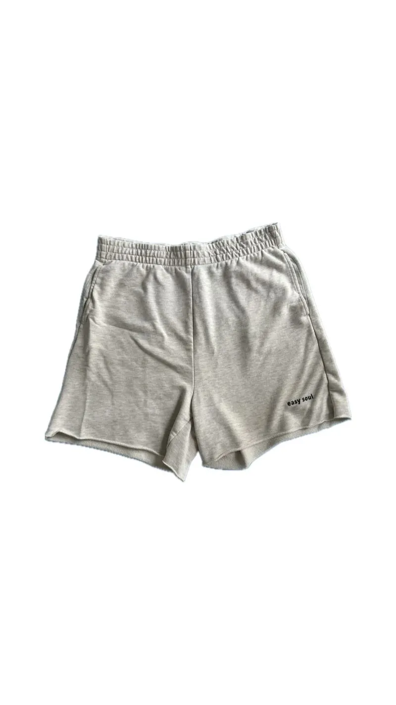 H&M Sportswear Casual Short Wanita white gray photo 1