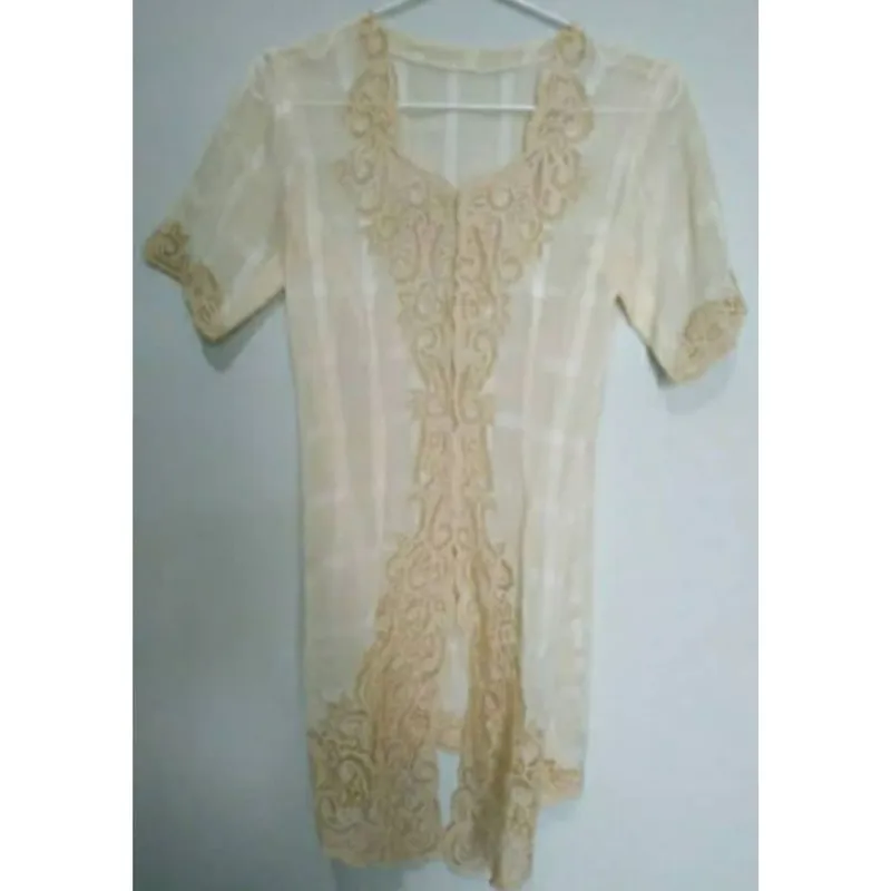 Casual Pakaian adat Kebaya Wanita yellow photo 1