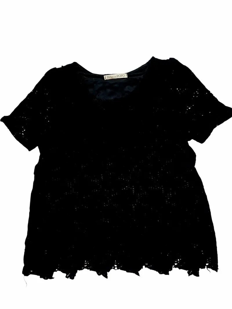 Casual Blouse Wanita black photo 1