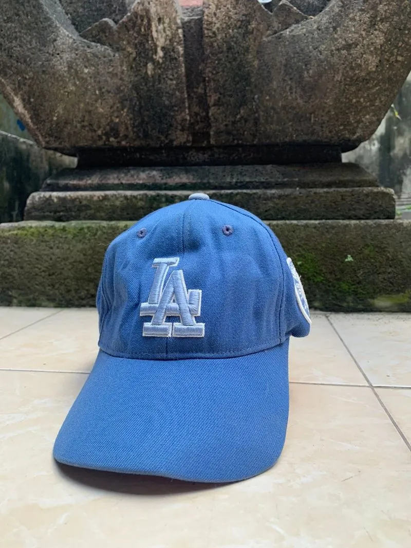MLB Streetwear Hat Pria blue photo 1