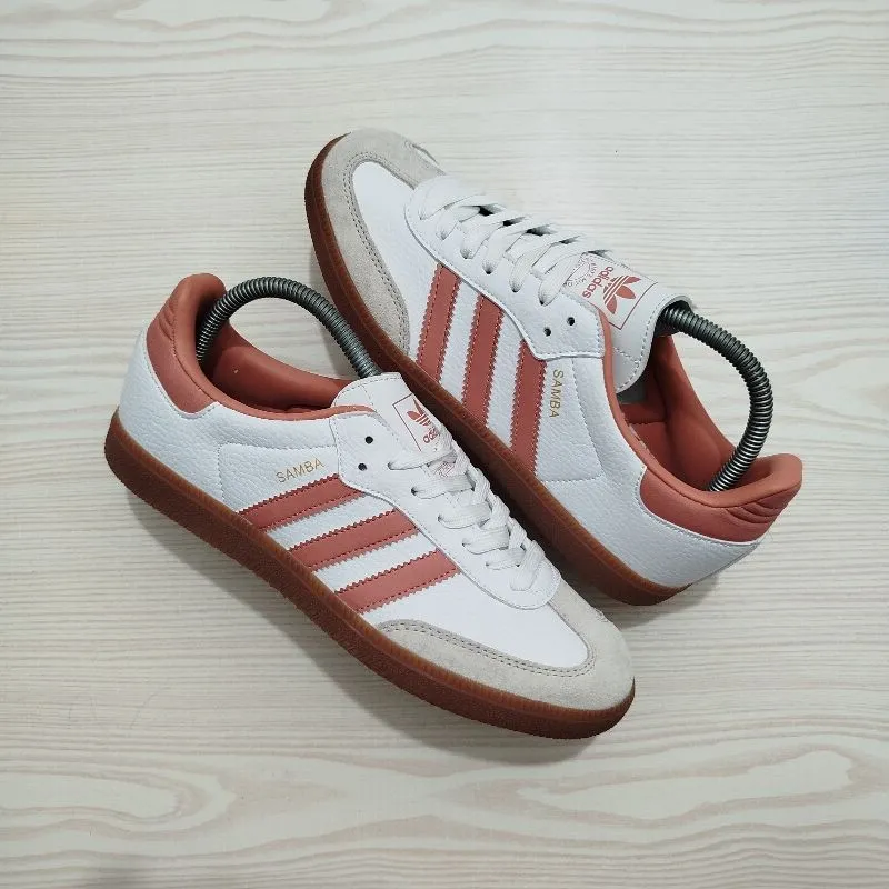 Adidas Casual Sneakers Pria white orange photo 1