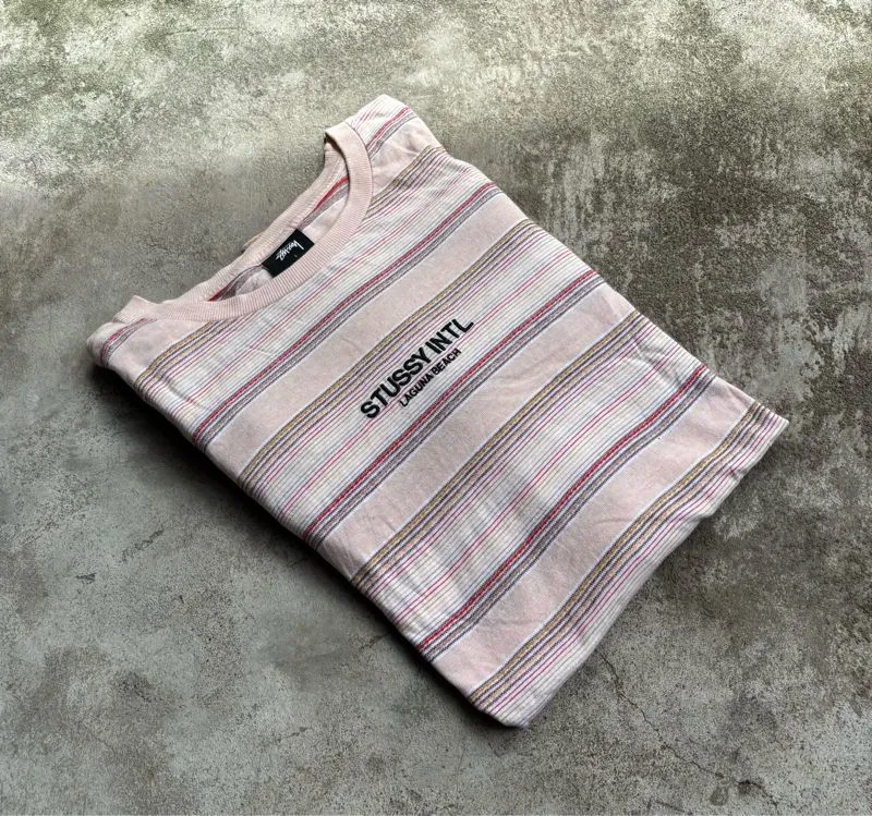 Casual T-shirt Pria pink photo 1