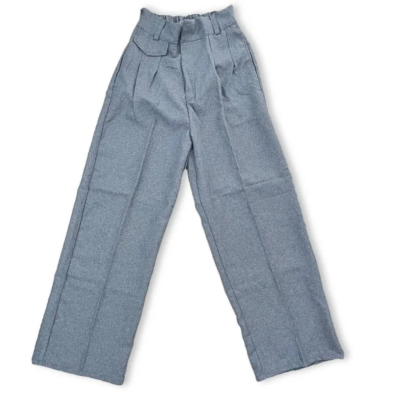 Minimalist Casual Culotte Wanita gray photo 1