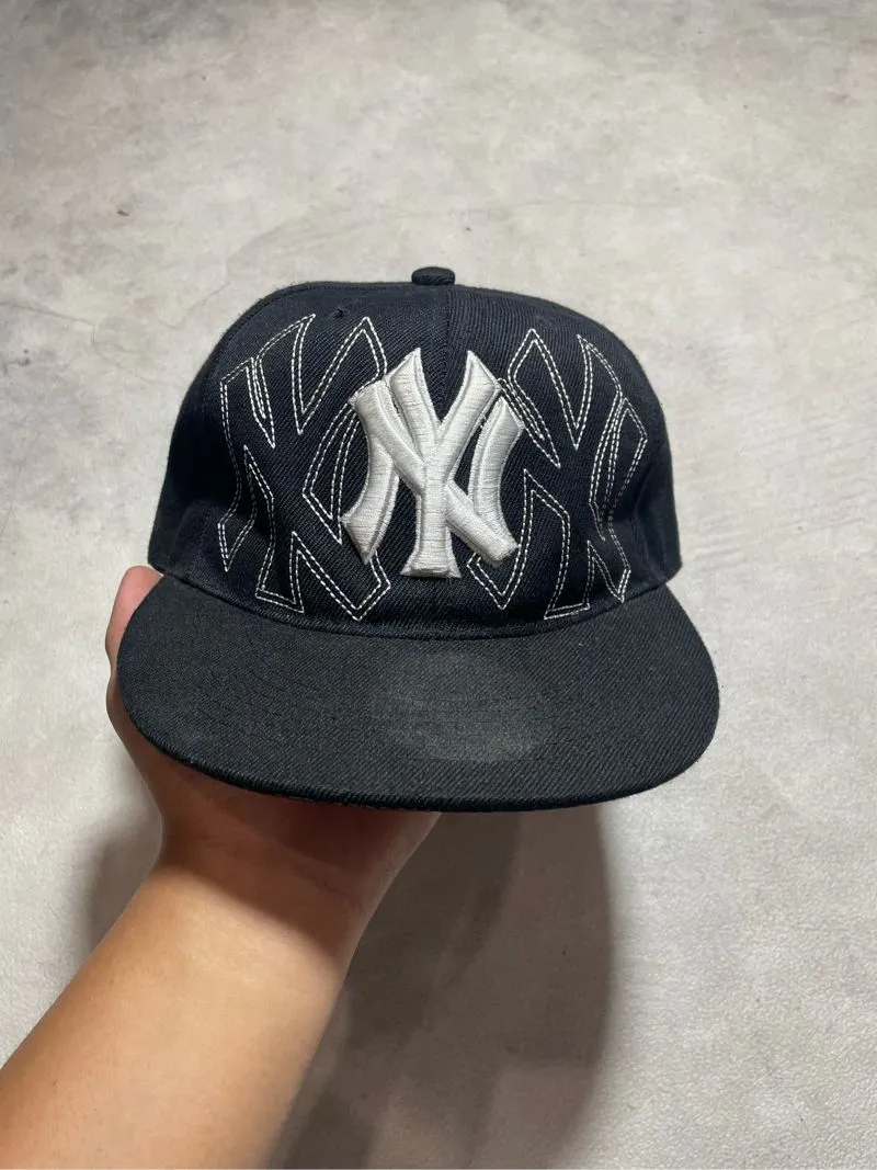 MLB Y2K Hat Pria black photo 1