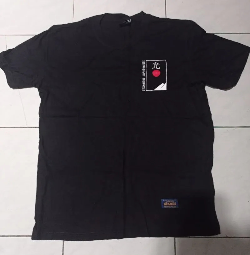 Streetwear Indie T-shirt Pria black photo 1
