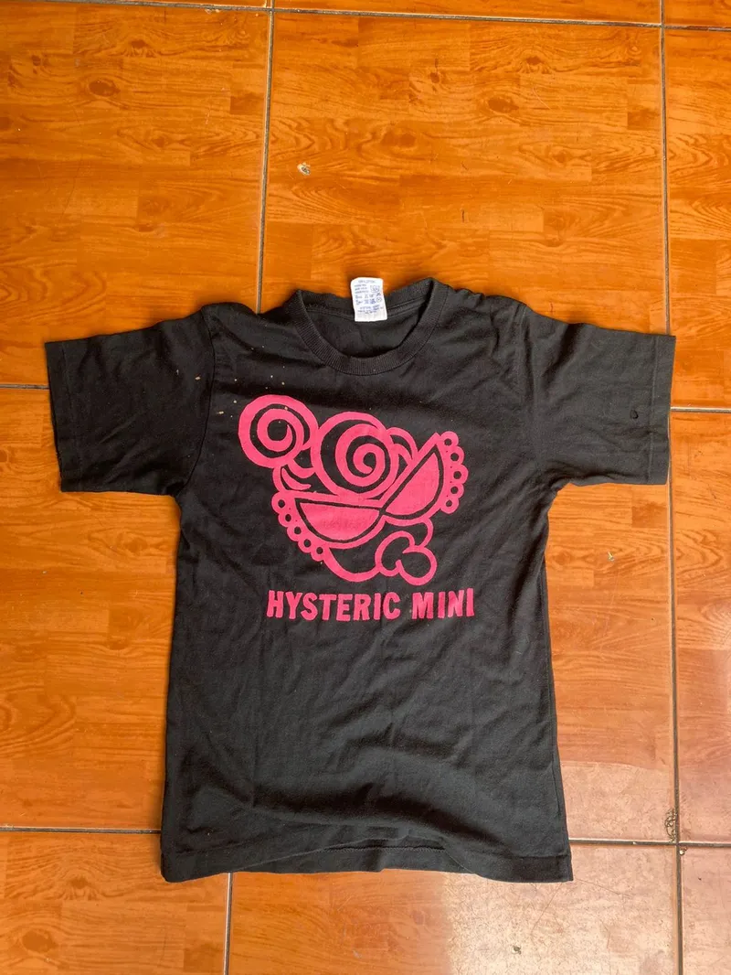 Hysteric Glamour Coquette Casual T-shirt Wanita black photo 1