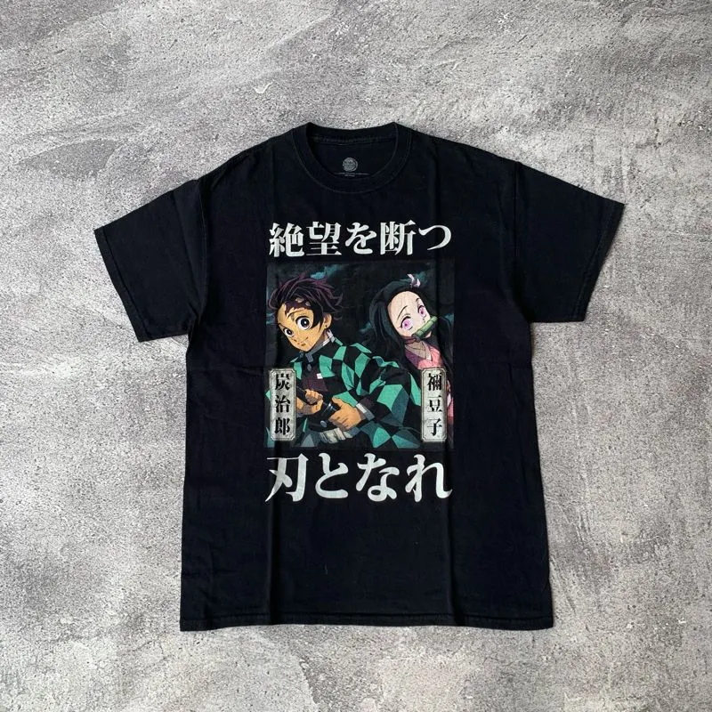 Vintage Y2K T-shirt Pria black photo 1