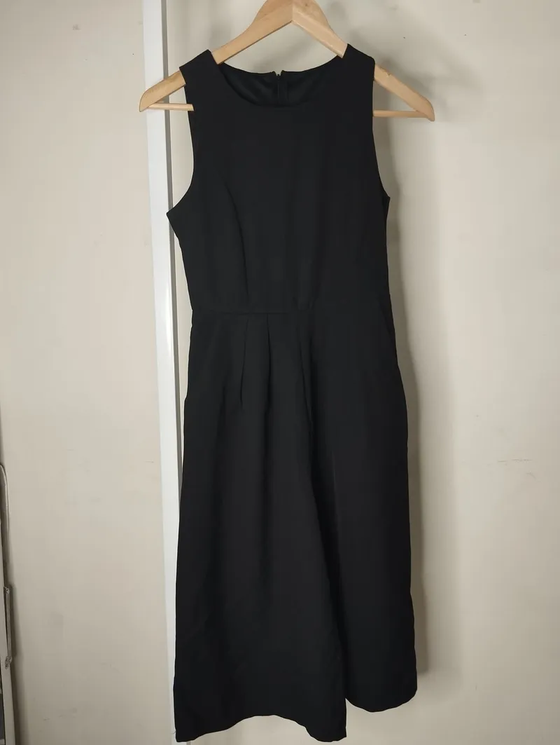 Casual Shirt dress Wanita black photo 1