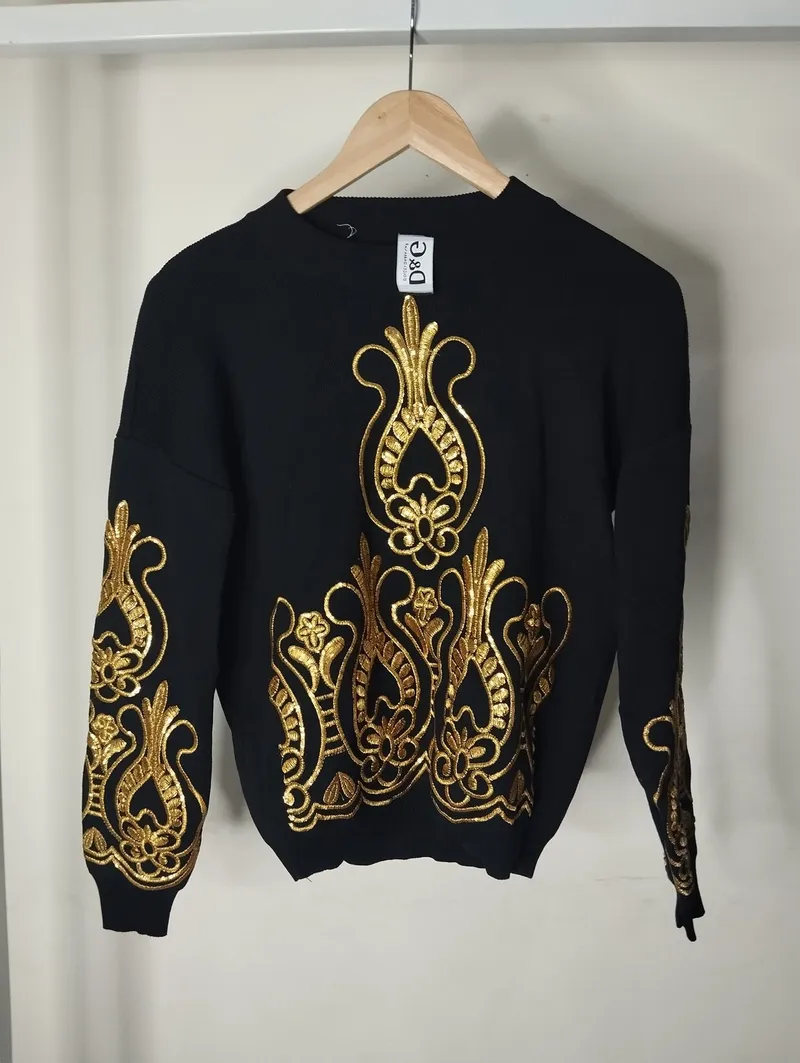 Dolce & Gabbana Casual Sweater Wanita black photo 1