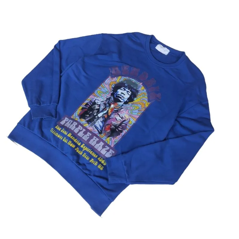 Vintage Streetwear Sweatshirt Pria blue photo 1