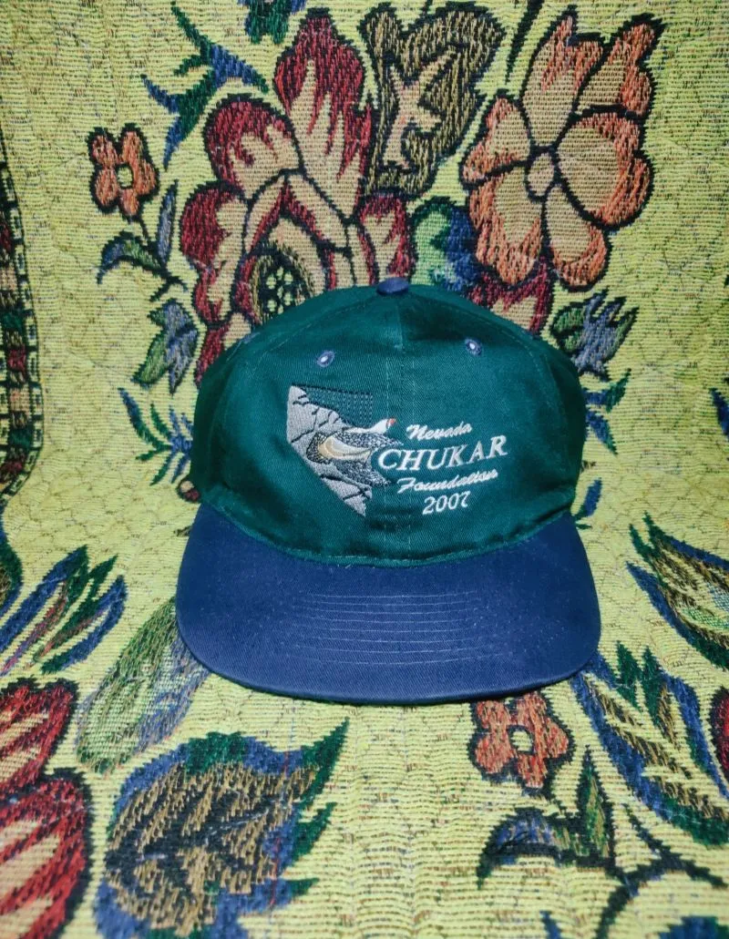 Vintage Hat Pria green navy photo 1