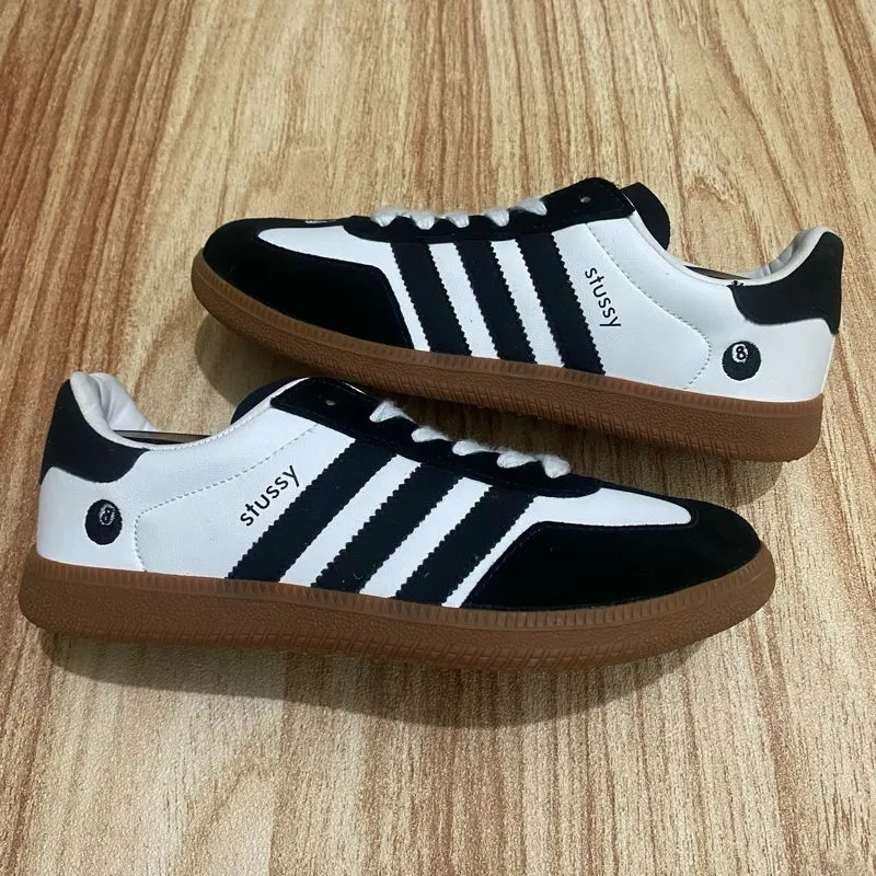 Adidas Casual Sneakers Pria white black photo 1