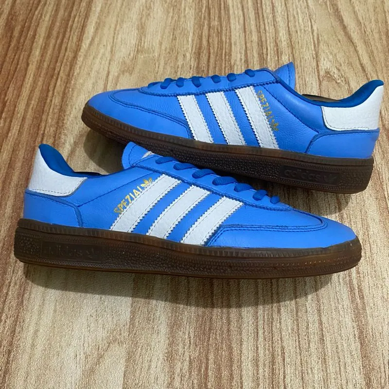 Adidas Casual Sneakers Pria white blue photo 1