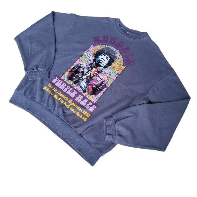 Vintage Streetwear Sweatshirt Pria white navy photo 1