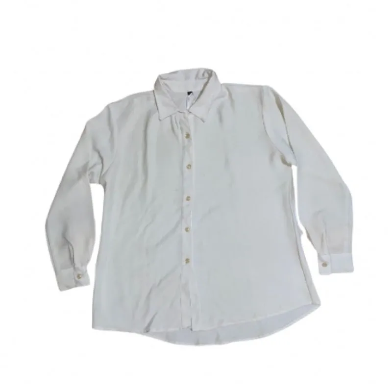 Casual Shirt Wanita white photo 1