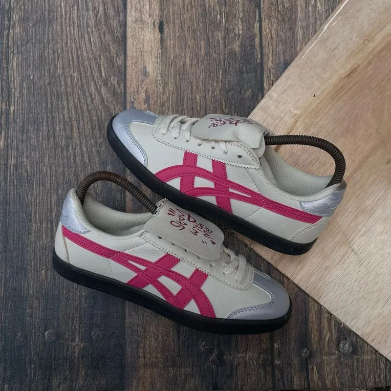 Onitsuka Tiger Indie Casual Sneakers Wanita white pink photo 1