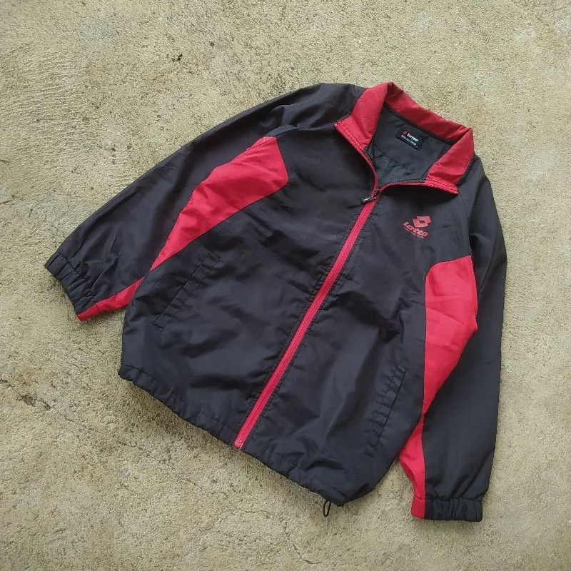 Lotto Sport Italia Sportswear Track jacket Pria red black photo 1