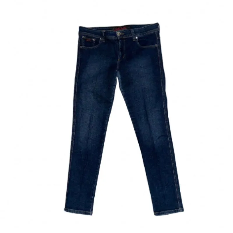 Casual Skinny jeans Wanita multicolor navy photo 1