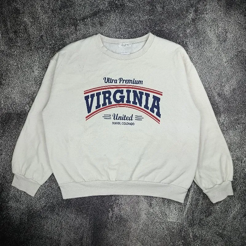 Casual Sweater Pria white photo 1