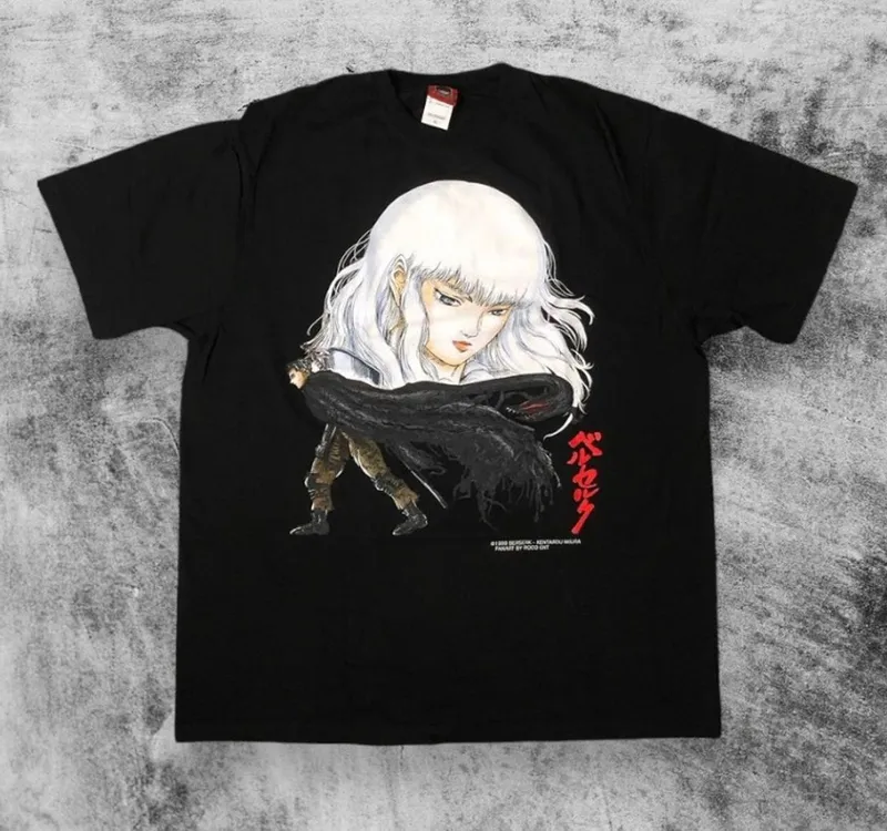 Gildan Cosplay Casual Casual shirt Pria white black photo 1