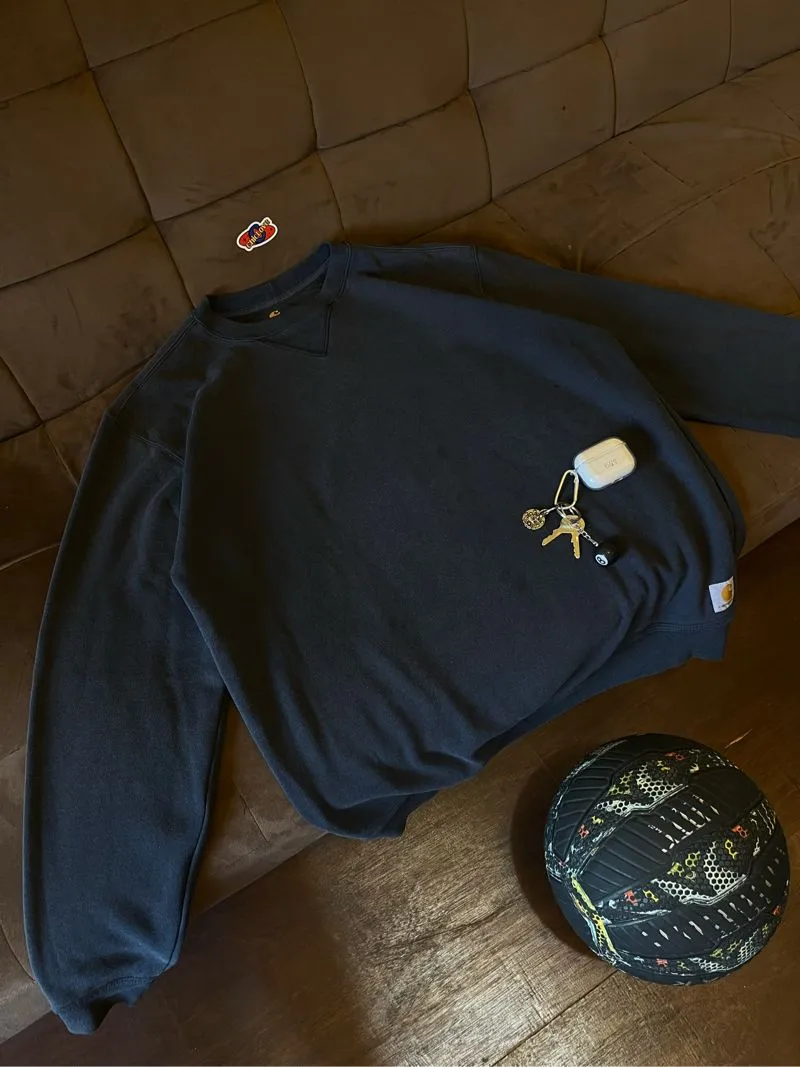 Carhartt Vintage Minimalist Sweatshirt Pria navy photo 1