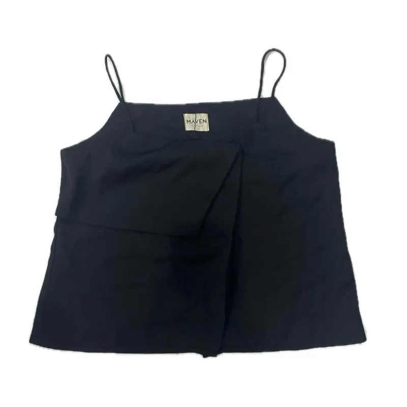 Streetwear Casual Cami top Wanita black photo 1