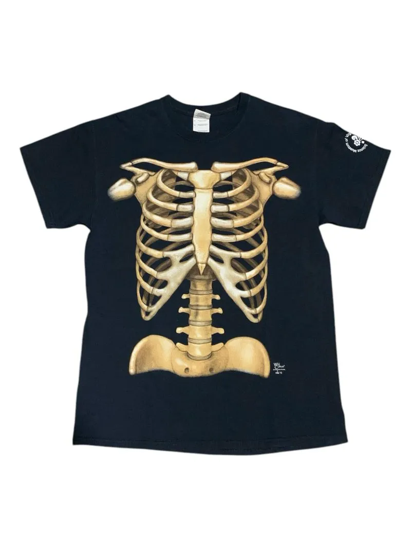 Gildan Y2K Goth Casual shirt Pria black photo 1