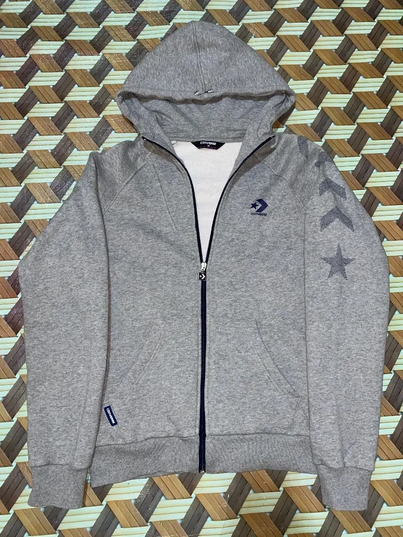 Converse Gorpcore Track jacket Pria gray photo 1