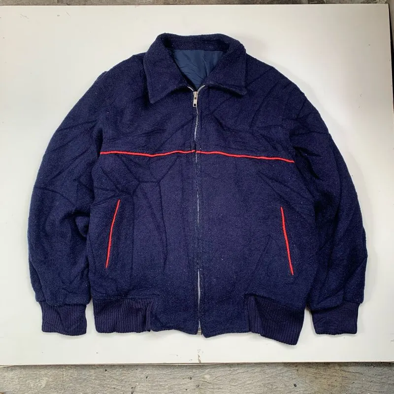 Y2K Sportswear Track jacket Pria navy photo 1
