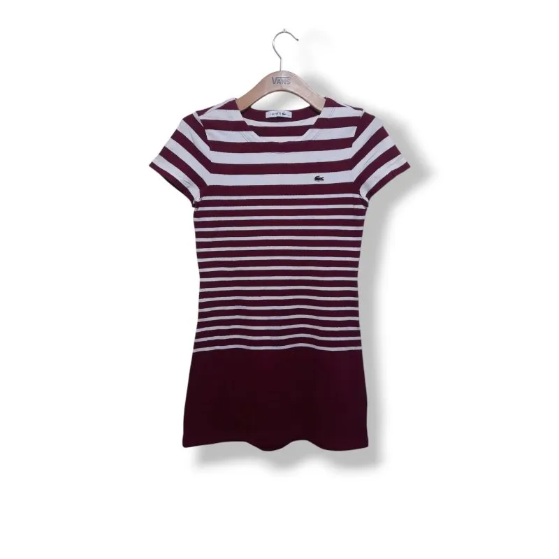 Lacoste Casual Casual dress Wanita burgundy photo 1