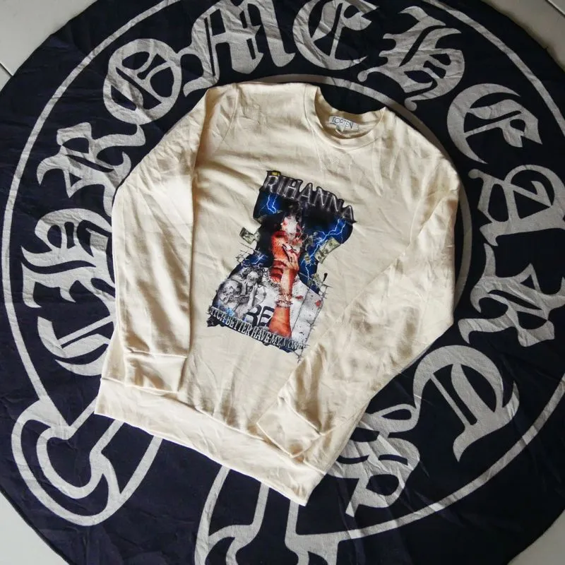 Topten Y2K Reworked Sweatshirt Wanita white photo 1