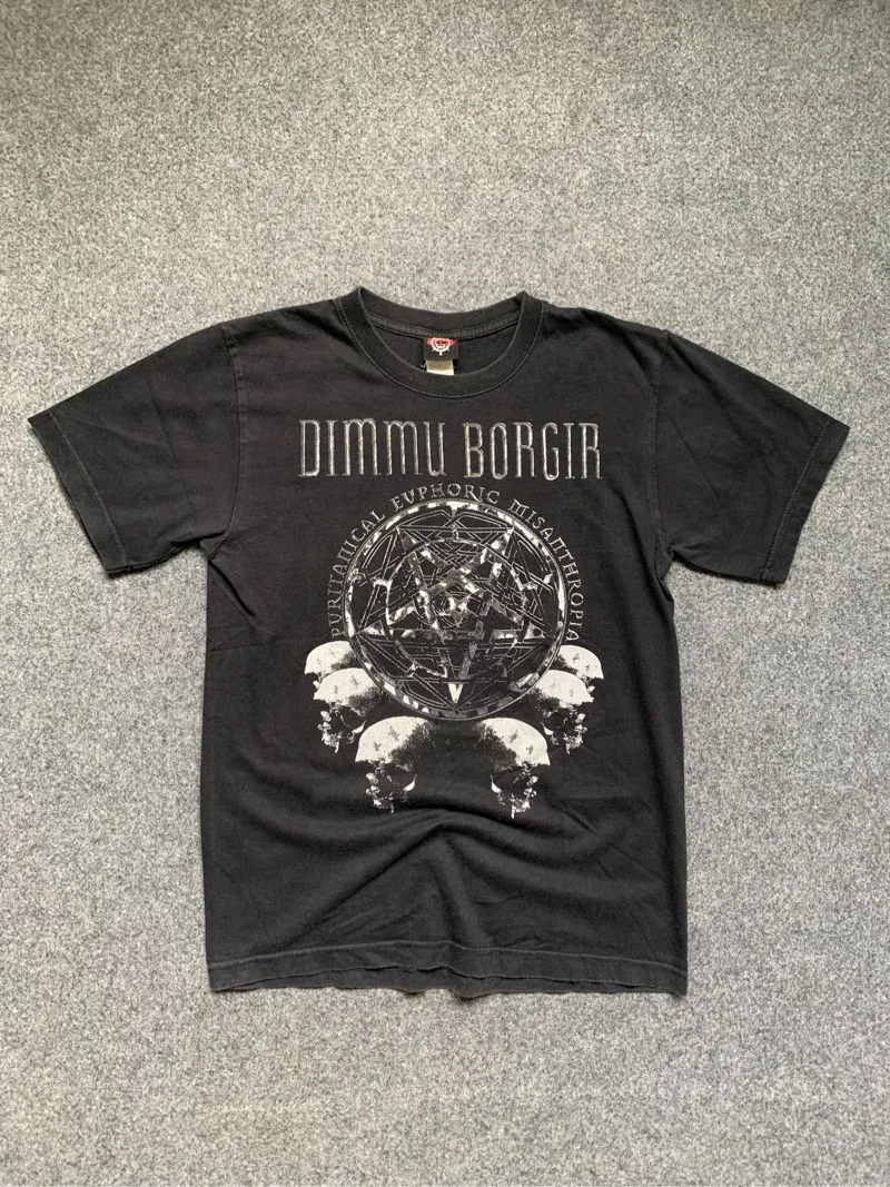 Vintage Avant Garde T-shirt Pria black photo 1
