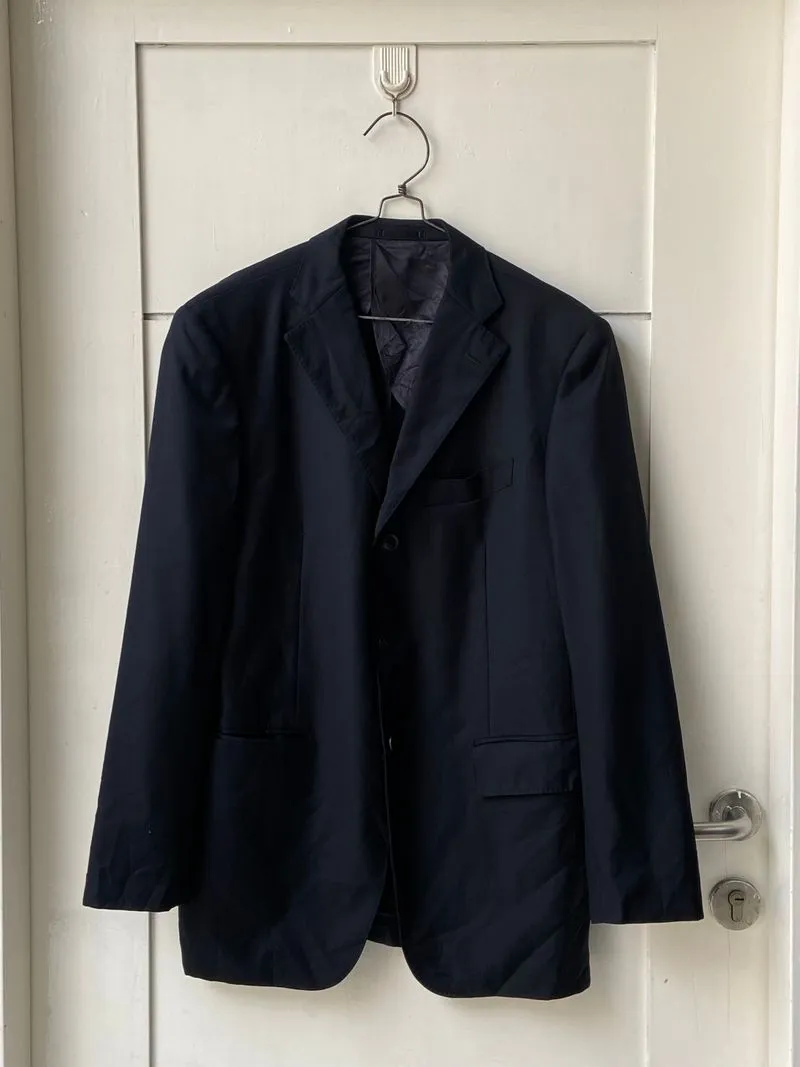 Loro Piana Casual Suit Pria black photo 1
