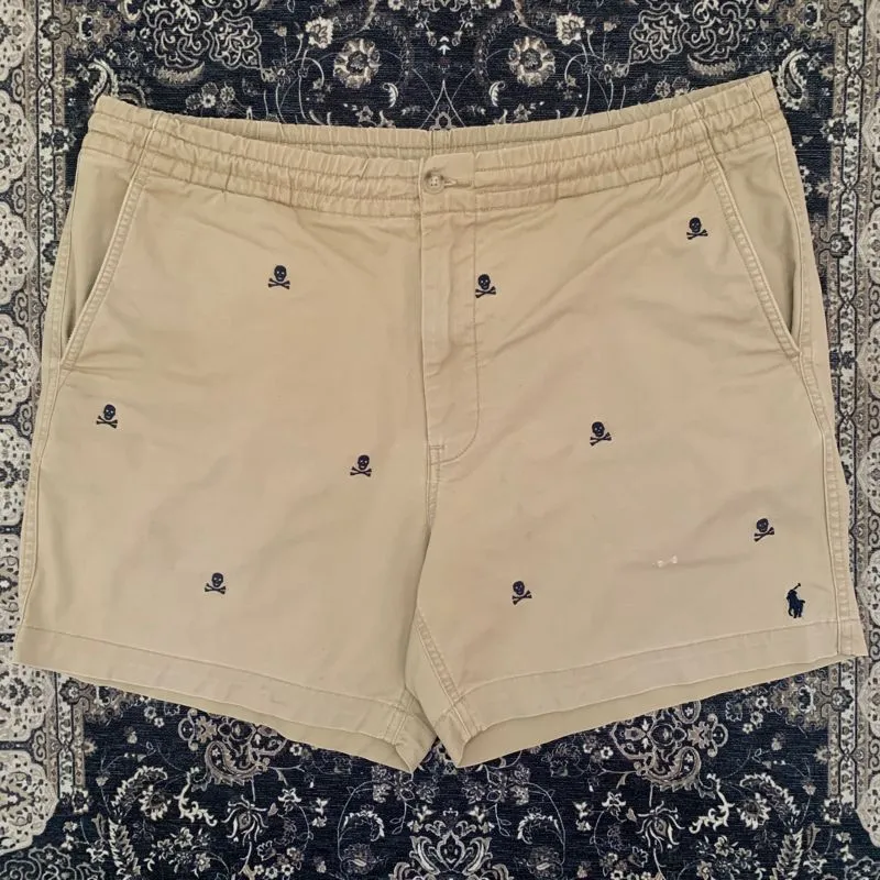 Polo Ralph Lauren Minimalist Casual Short Pria tan photo 1