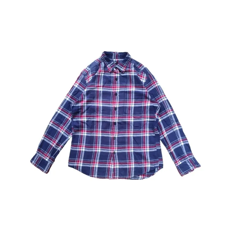 Uniqlo Casual Casual shirt Pria blue photo 1