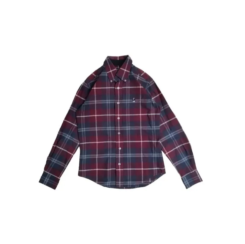 Teenie Weenie Casual Formal shirt Pria burgundy photo 1